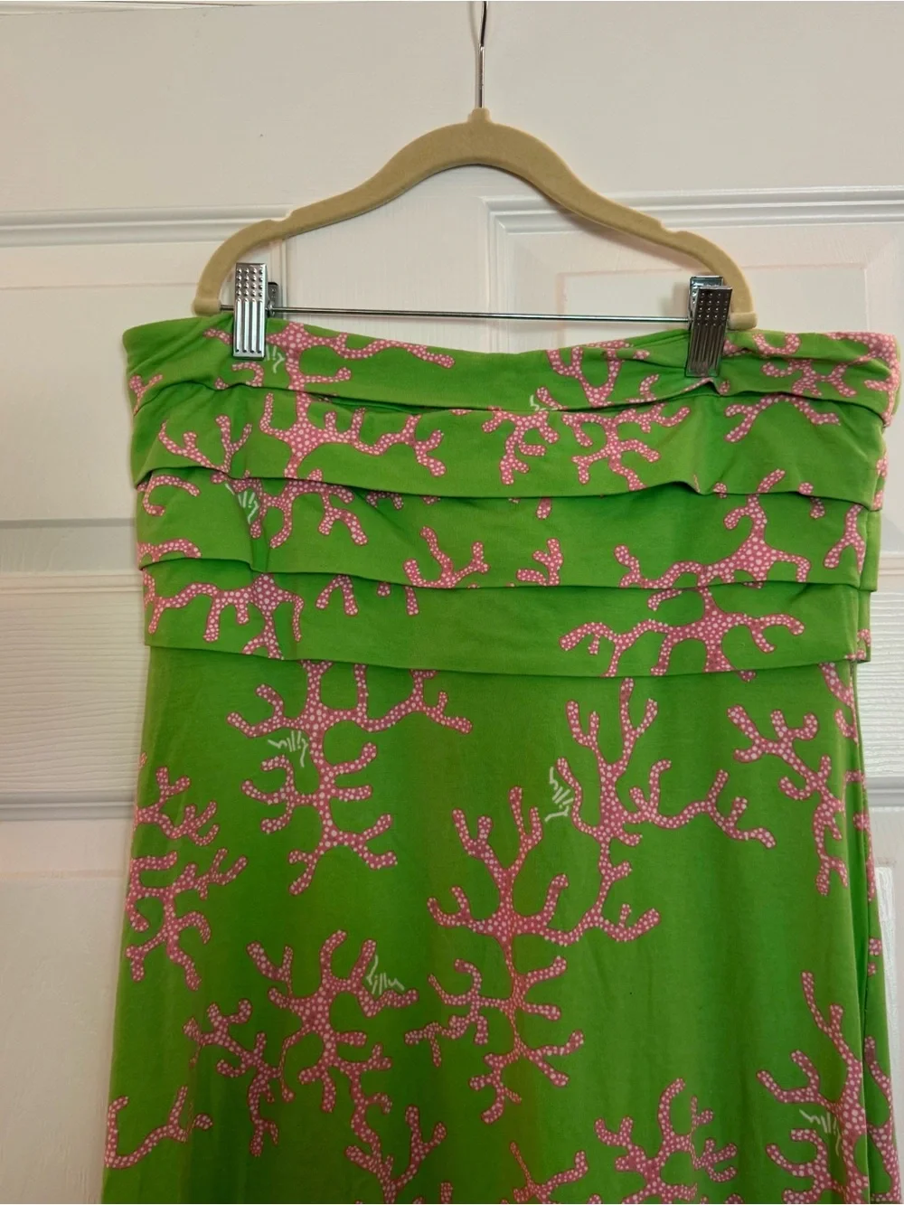 Lilly Pulitzer Green Strapless Petula Maxi Dress - Picture 2 of 7